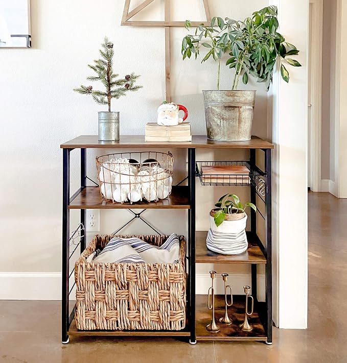 VASAGLE Baker's Rack, Coffee Bar Stand - Image 9