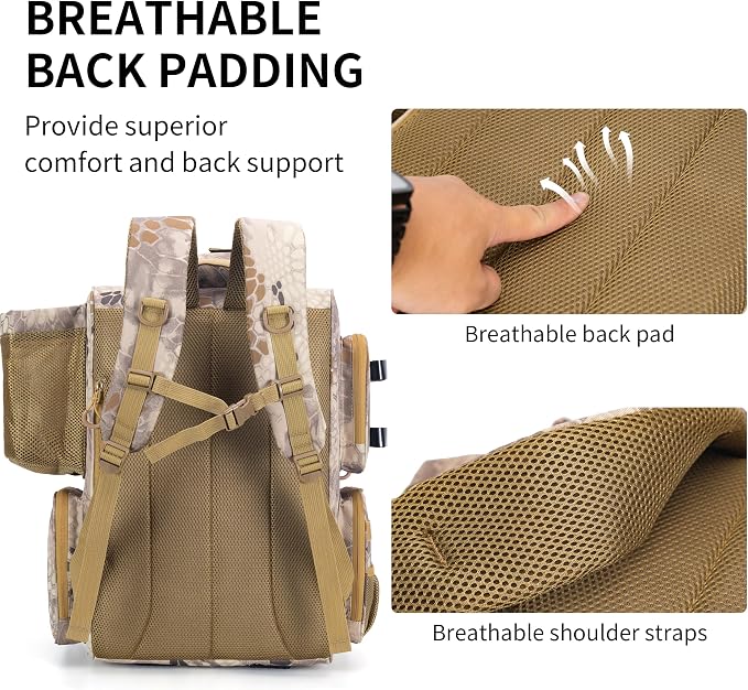 Rabjen Fishing Tackle Backpack - Image 6