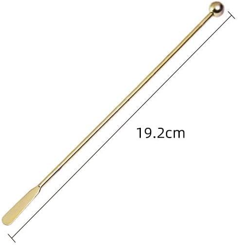 10 pcs Stainless Steel Coffee Beverage Stir Sticks Cocktail Stirrers Drink - Image 2