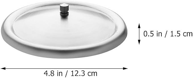 3pcs Stainless Steel Lid 4.8in Cup Covers - Image 4