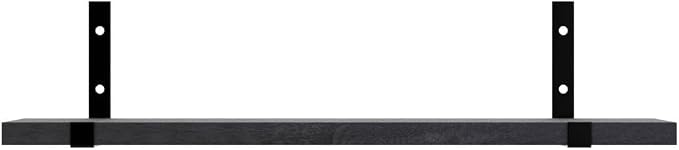 Fixwal Floating Shelves for Wall, Rustic Wood Wall Storage Shelves for Bedroom - Image 5