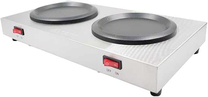 Commercial Coffee Decanter Warm Plate, Stainless Steel Structure - Image 2