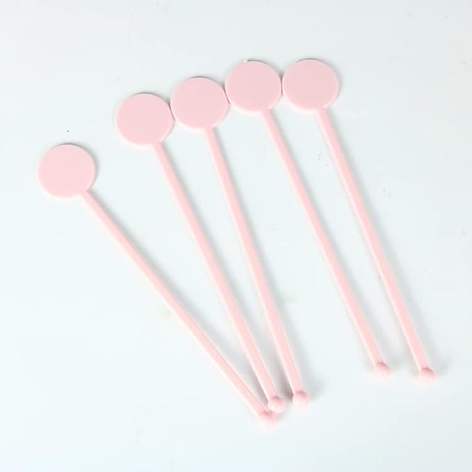 Brccee AC 100PCS 7 Inches Cocktail Swizzle Sticks, Disposible Plastic Drink - Image 5