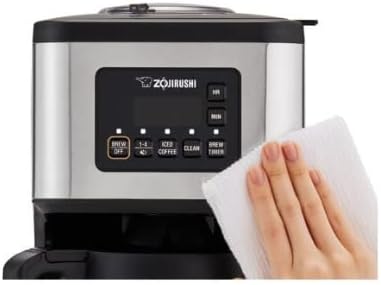 Zojirushi EC-ESC120 Coffee Maker Dome Brew Programmable, StainlessSteel and - Image 6