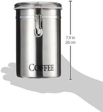 Oggi Stainless Steel Coffee Canister 62 fl oz - Image 8