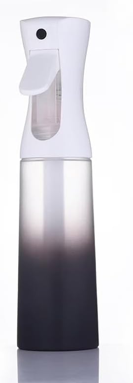 ZALUJMUS Ultra Fine Mist Spray Bottle, 200ml Continuous Sprayer, Plastic by ZALUJMUS