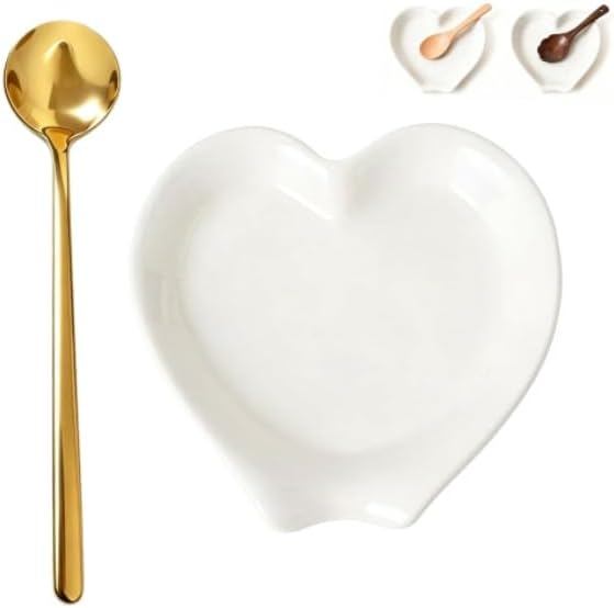 Coffee Spoon Rest White Ceramiccoffee Spoon Holder Cute Coffee Bar And Corner by Unknown