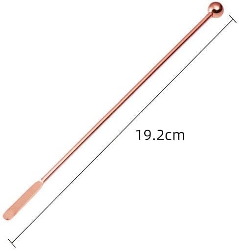 10 pcs Stainless Steel Coffee Beverage Stir Sticks Cocktail Stirrers Drink - Image 2