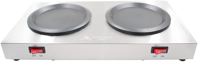 Commercial Coffee Decanter Warm Plate, Stainless Steel Structure - Image 4