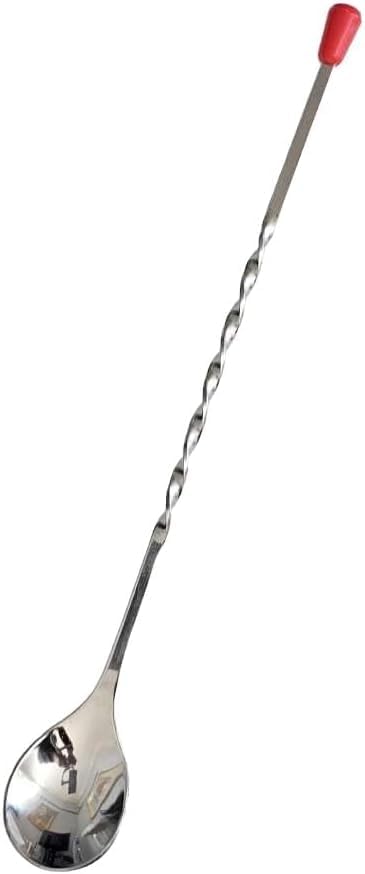 Rattleware 11" Twist Bar Spoon – Stainless Steel Long Handle Cocktail Mixing by rattleware