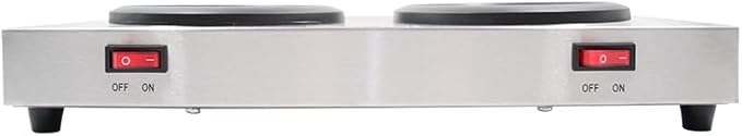 Commercial Coffee Decanter Warm Plate, Stainless Steel Structure - Image 3