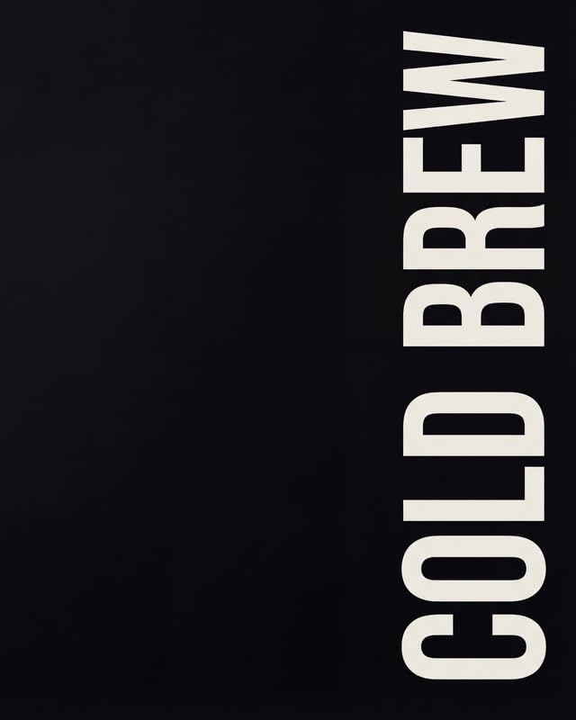 Lawrence Williams Designs Cold Brew Poster by LawrenceWilliamsDesigns