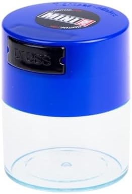 Tightpac - Minivac - Dark Blue Cap - Clear Body - 1.4oz - .12 Liter - Image 3