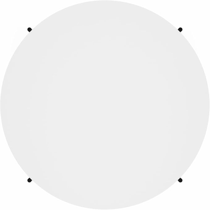 Furinno BESI Coffee Table, 2-Tier Round Modern Coffee Table - Image 5