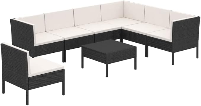 LKJephalotrope 8 Piece Patio Lounge Set by LKJephalotrope