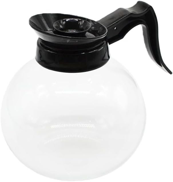 1 Pack Glass Coffee Decanter 64oz 1.8L 12 Cup, Laboratory Grade by FUJIDENSO