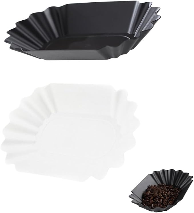 2 Pack Coffee Scale Weight Boats Coffee Bean Weighing Tray Roast Whole Beans by Unknown