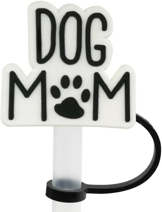 6 Pack 8mm Cute Fun Straw Toppers - Image 2