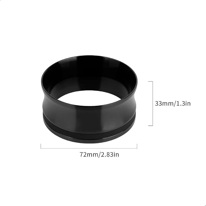 watchget 58mm Espresso Dosing Funnel Strong Magnetic Coffee Dosing Ring - Image 2