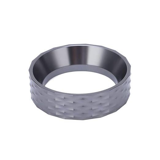 51mm Espresso Dosing Funnel, Magnetic Dosing Funnel Aluminum Coffee Dosing Ring by Sccodyero