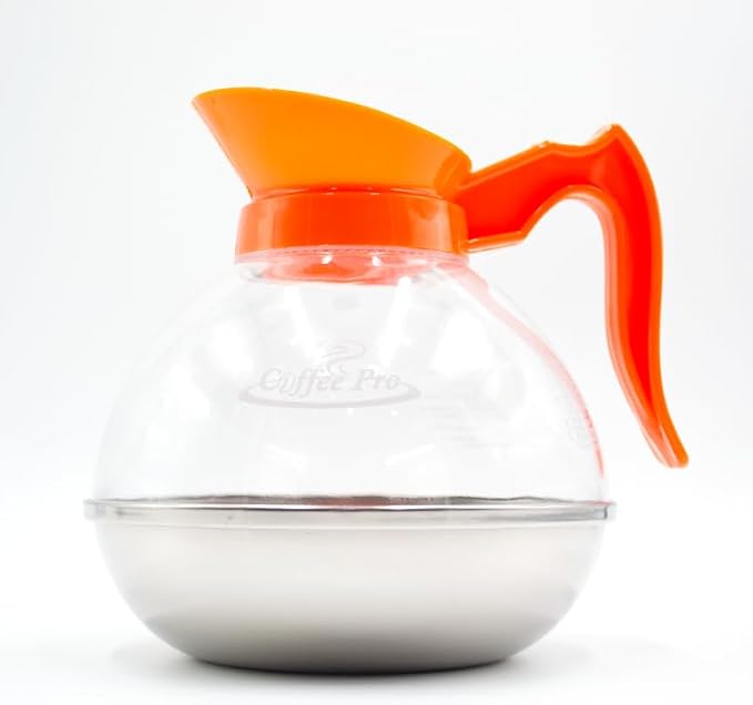 1 Pack Commercial Coffee Decanter 64oz 1.8L 12 Cup, Polycarbonate Plastic Body - Image 6