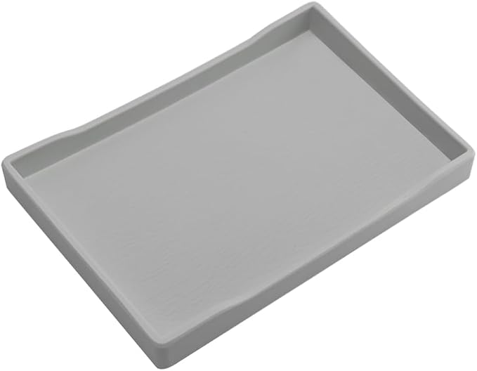 Small Gray Serving Tray | for Serving Accessory, Perfume or Display Use. by VCREATC-VCREATEFORCUSTOMER