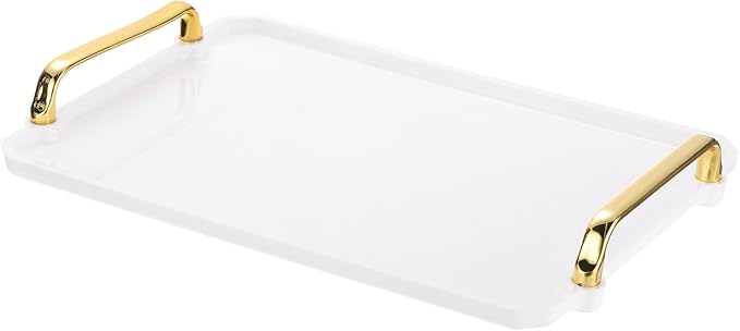 PATIKIL 12 x 8.6 Inches Plastic Serving Tray by PATIKIL