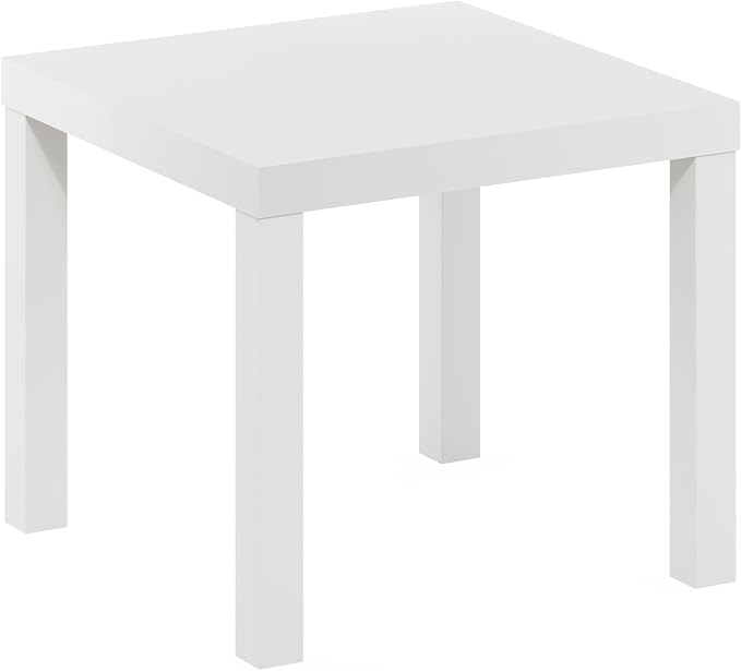 Furinno CLASSIC Side Table, Square Modern End Table - Image 5
