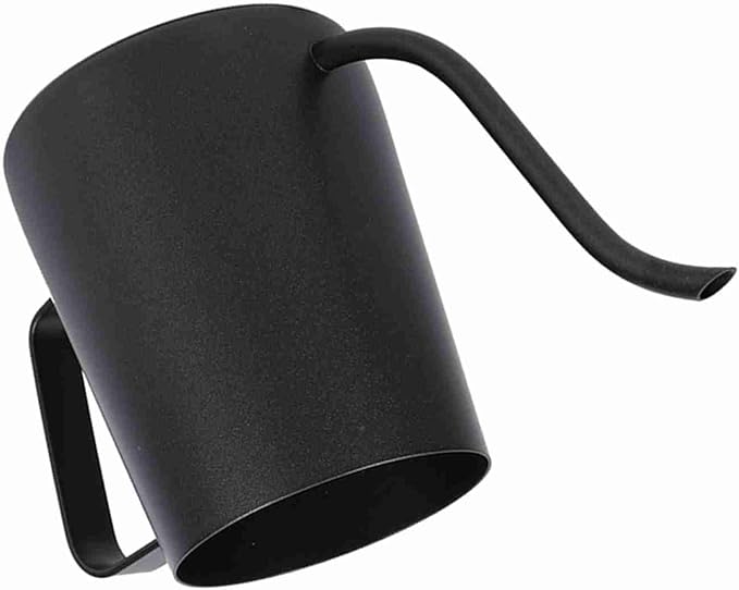 Qinlorgo Stainless Steel Coffee Pot, 250ml 350ml Black Pour Over Coffee Kettle - Image 7