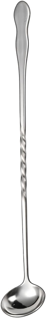 Stainless Steel Bar Spoon with Twisted Handle by Unknown