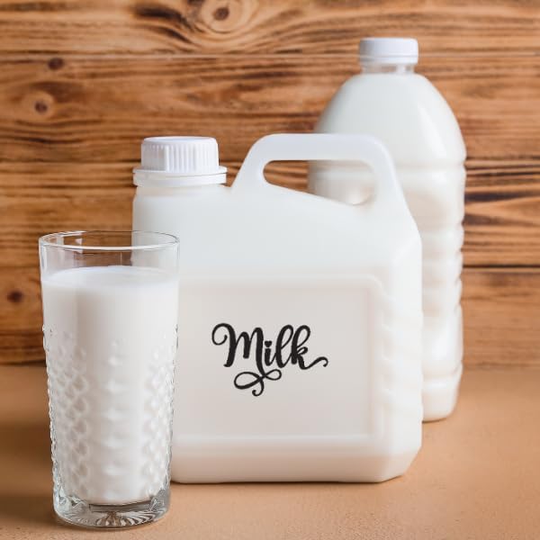 6 PCS Sugar Flour Milk Creamer Tea Coffee Pantry Labels Kitchen Stickers - Image 5