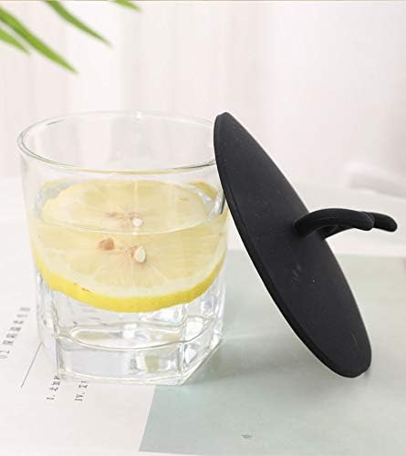 4Pack Cute Antler Silicone Cup Lid Cover, Deer Ear Animal Rubber Drink Glass - Image 4