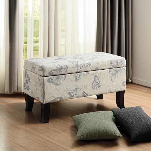 Convenience Concepts Designs4Comfort Winslow Storage Ottoman Bench 32" - Image 6