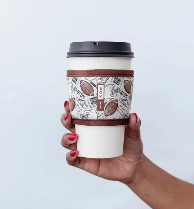 Sok It HotSok Coffee & Tea Reusable Insulated Neoprene Cup Sleeve - Image 2