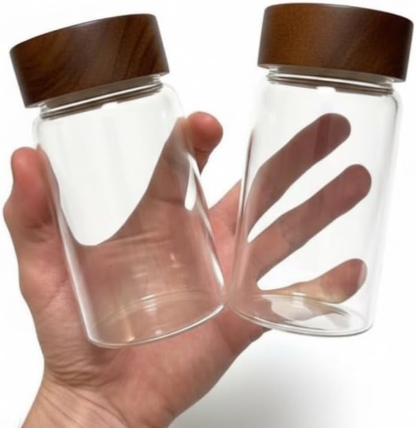 Wide Mouth Glass Storage Jars - Image 9