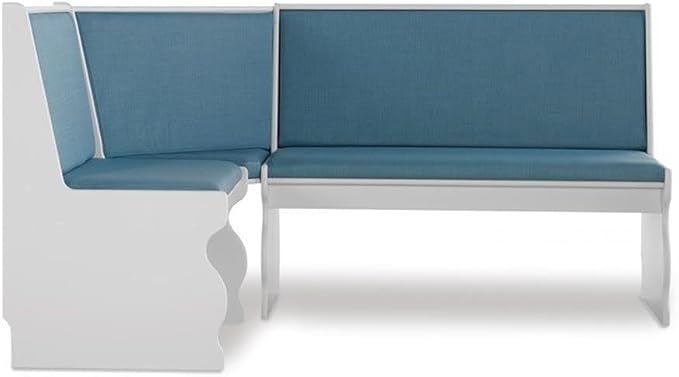 Riverbay Patio Conversation Indoor 3 Piece Kitchen Corner Nook Table Booth - Image 3