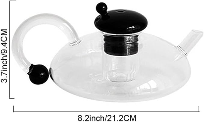 Tea Kettle Electric Pottery Stove Borosilicate Glass Teapot Cup Coffee - Image 3