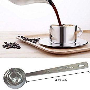 Stainless Steel 1 Tablespoon Measuring Coffee Scoop Spoon - Image 3