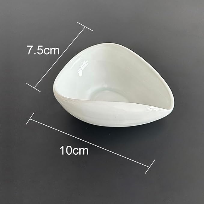 1 Piece Ceramic Coffee Beans Dosing Cup Coffee Bean Weighing Tray Coffee Bean - Image 3