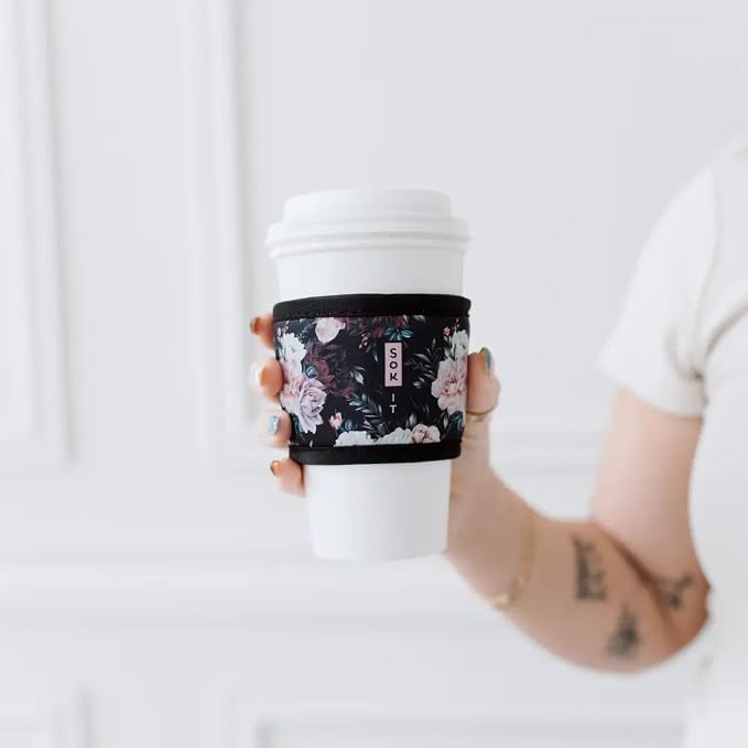 Sok It HotSok Coffee & Tea Reusable Insulated Neoprene Cup Sleeve - Image 2