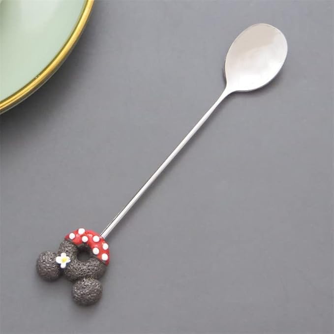 8PCS Stainless Steel Drink Spoon Set-Reusable Teaspoons - Image 7