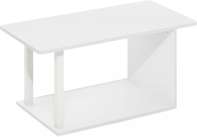 Furinno Basic Coffee Table, 2-Tier Modern Coffee Table - Image 5