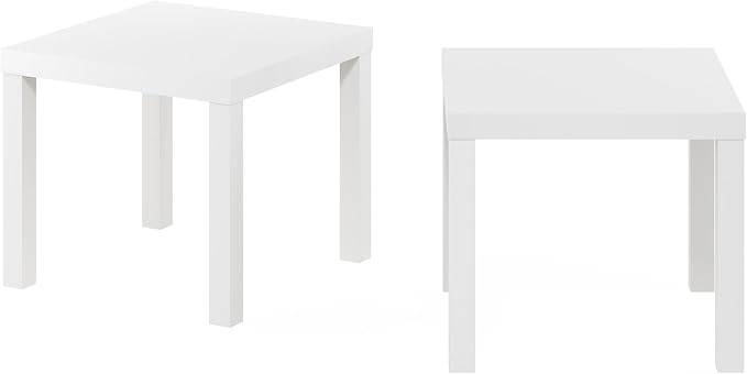 Furinno Classic Homey Square Parsons Side End Table - Image 5