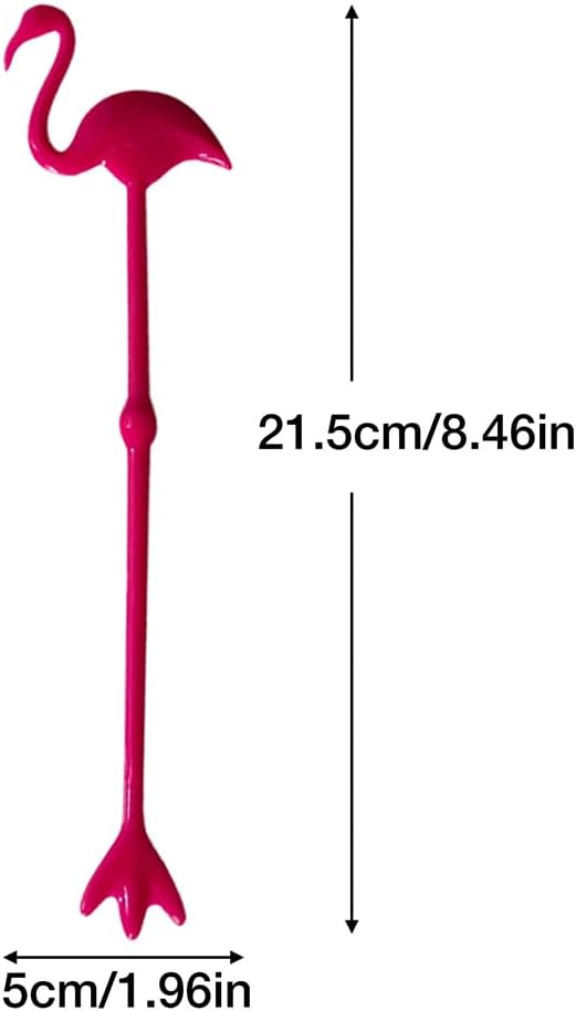 6 Pcs Cocktail Swizzle Sticks, Decorative Cocktail Stirrers - Image 2