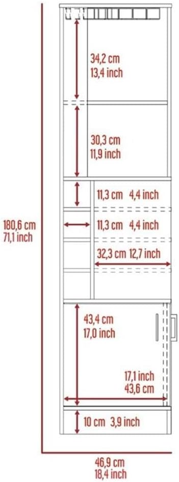 Tuhome Syrah Corner Bar Cabinet - Image 9