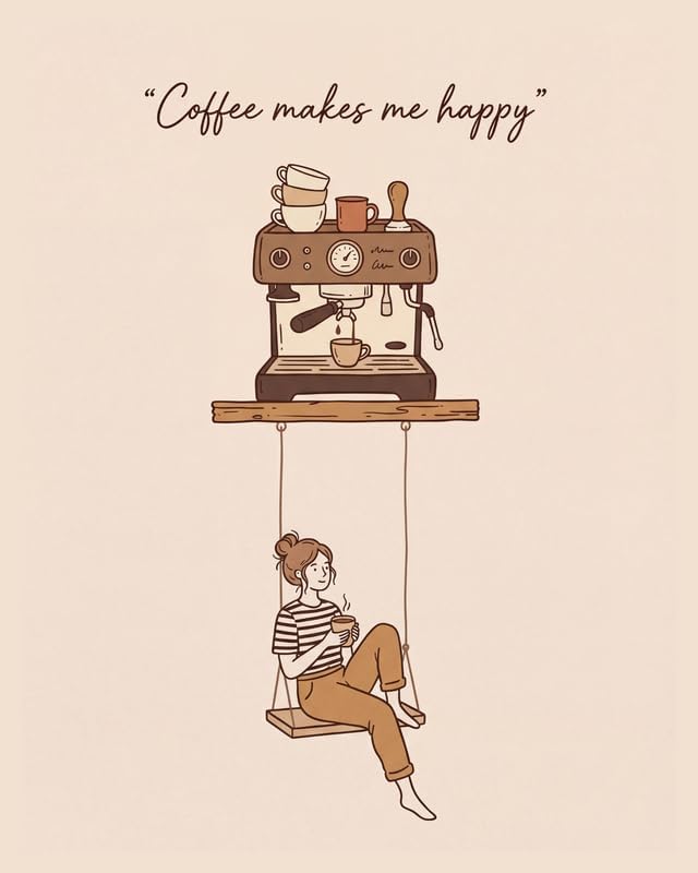 Lawrence Williams Designs Coffee Illustration Poster by LawrenceWilliamsDesigns