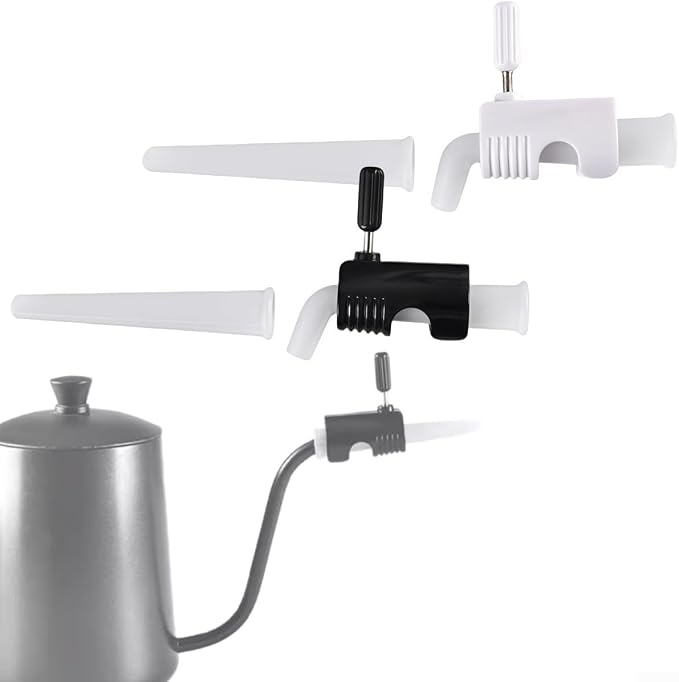 Gooseneck for kettle Flow Control Valve Adjustable Drip Regulator for Pour Over - Image 3
