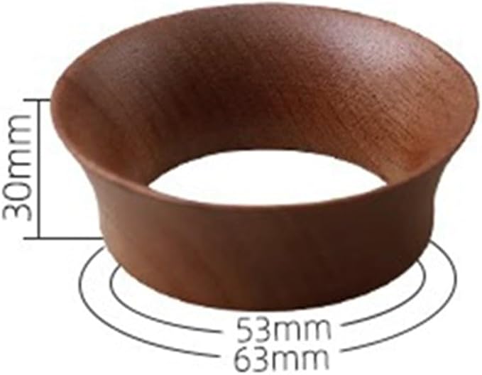 Wood Coffee Dosing Ring 51 53 58mm Portafilter Replacement Fit Espresso Tools - Image 4