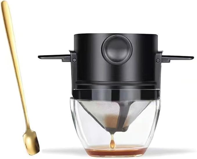Reusable Steel Coffee Filter Funnel by Unknown