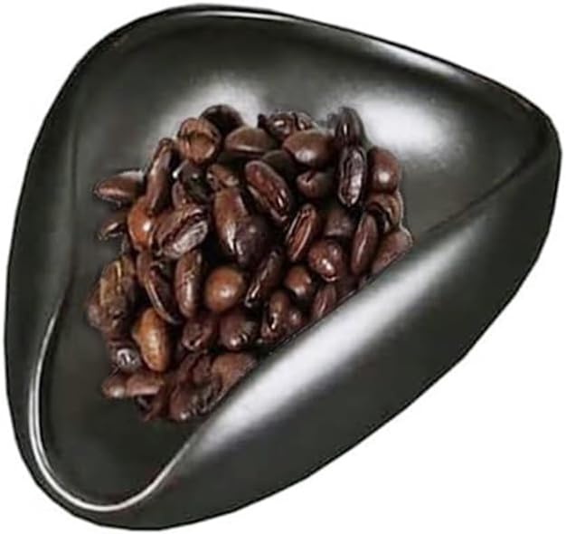 Ceramic Coffee Scoop Coffee Bean Weighing Bowl Coffee Powder Spoon by Mozacona